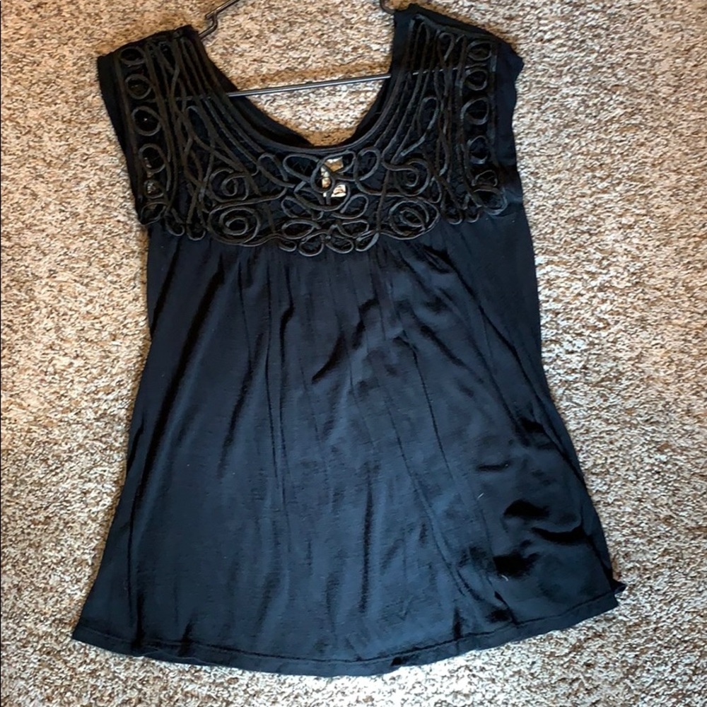 Black BKE cap sleeve